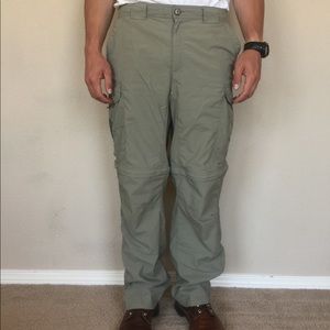 Columbia lightweight convertible hiking pants
